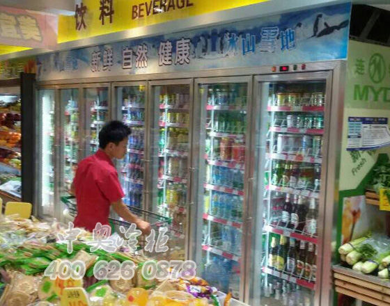 后補(bǔ)貨冷庫(kù)玻璃門